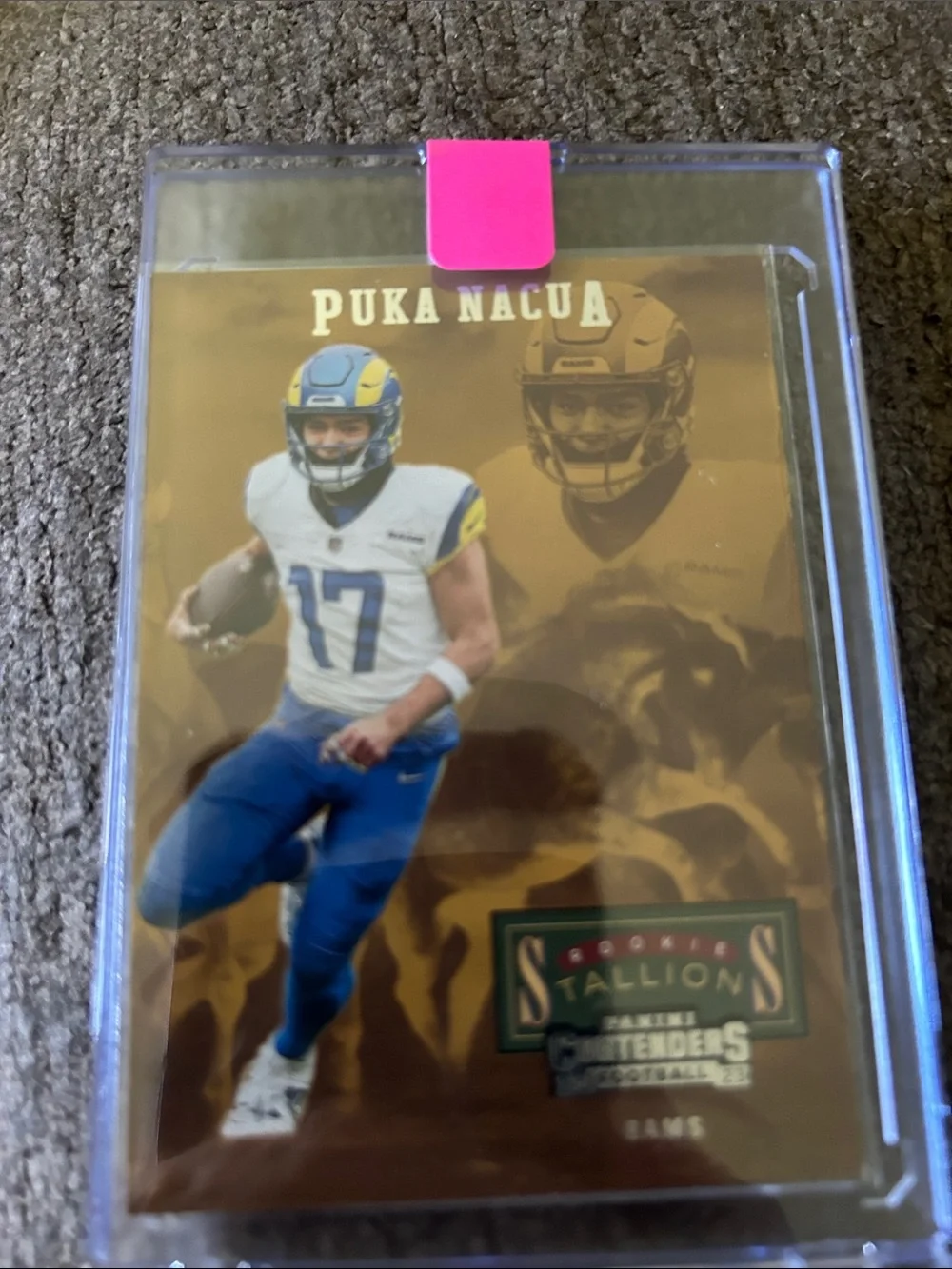 2024 Panini Contenders Rookie Stallions Puka Nacua